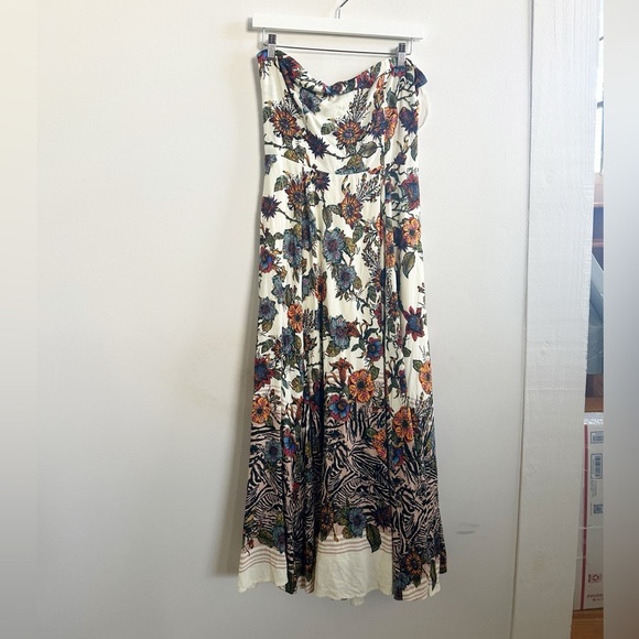Free People Mia strapless floral maxi dress 10 - Picture 2 of 7